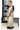 Jute Cotton with Zari Border | Beige + Black