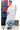 Linen Saree - Color Fusion Elegance | White