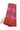 Pochampally Ikkat Cotton Saree | Pink + Orange