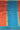 Raw Silk Sarees with Small Butta | Orange + Tale Blue