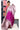 Raw Silk Sarees With Sequin Work | Baby Pink + Purple Wine