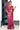 Raw Tussar Saree with Mango Border | Wine Color