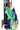 Semi Silk Saree With Zari Butta And Leaf Design | Royal Blue + Aquamarine