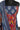 Cotton Salwar Material With Ajrakh Inspired Print (Top, Bottom & Dupatta) | Midnight Blue