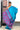 Semi Tussar Saree With Pencil Art Design | Cerulean Blue