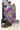 Soft Georgette Printed Saree With Kalamkari Design | Olive Green + Purple