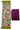 Unstitched Salwar Set - Raw silk With Kalamkari Design Shawl | Light Plum + Half White