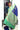 Semi Silk Saree With Zari Butta And Leaf Design | Royal Blue + Aquamarine