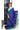 Semi Silk Saree With Zari Butta And Leaf Design | Royal Blue + Aquamarine