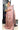 Tussar Saree With Checked Pattern | Light Pink + Affair Purple
