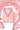 Unstitched Salwar Set - Linen |  Light Pink + Half White