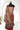 Linen Tissue Salwar Material With Kalamkari Inspired Print (Top, Bottom & Dupatta) | Vermilion Red + Beige