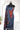 Cotton Salwar Material With Ajrakh Inspired Print (Top, Bottom & Dupatta) | Midnight Blue