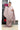 Premium Linen Saree With Thread Embroidery Design With | Light Orchid Pink