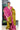 Mulberry Silk Saree With Zari Weaving | Tea Green + Cerise Pink