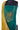 Jam Satin Cotton Salwar Material With Peacock Design At Bottom  (Top, Bottom & Dupatta) | Dark Aquamarine