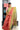 Zari Tussar Saree With Dot Line Design | Light Coral Red + Light Tea Green