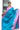 Pochampally Semi Soft Silk Saree With Block Print Design | Capri Blue + Light Orchid