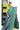Jute Khadi Saree With Kodi Printed | Maya Blue + Jade Green