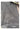 Linen Cotton Floral Outline Print Design Saree | Charcoal Black + Dark Slate Grey