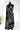 Leaf Checkered Print Cotton Salwar Material (Top & Dupatta) | Off-Black