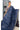 Maheswari Cotton Saree With Running Zari Stripe Design |  Midnight Blue + Wine Brown
