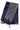 Linen Silk Saree With Kolam Motif Design | Midnight Blue