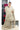 Jute Linen Saree With Embroidery Work | Ivory Beige