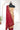 Jute  Cotton Salwar Material With (Top, Bottom & Dupata) | Beige + Saffron Red