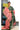 Linen Tissue Saree With Geometric Pattern Design| Deep  Forest Green + Flamingo Pink