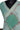 Linen Tissue Saree With Windowpane Floral Print | Jade Teal + Powder Teal