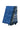 Linen Cotton Floral Outline Print Design Saree | Cobalt Blue + Navy Blue