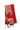 Chappa Tussar Saree With Printer Design | Deep Red + Light Beige