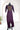 Dhabu Cotton Ajrakh Design Co-ord Stitched Suit (Top & Bottom) | Dark Violet