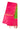 Cotton Saree With Zari Design | Bright Pink + Lawn Green