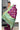 Banarasi Khadi Georgrtte Silk Saree With Box Zari Design  | Orchid Purple + Sea Green
