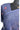 Linen Saree With French Knot work  | Midnight Blue + Red