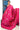 Linen Silk Saree With Kolam Motif Design | Rani Pink