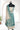 Linen Salwar Material With Musical Instrument Heritage Print (Top, Bottom & Dupatta) | Pine Green + Beige