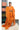 Linen Silk Saree With Jamdani Weaving | Bright Orange