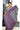 Jute Khadi Saree With Abstract Pattern Design | Dove Gray + Violet