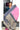 Semi Silk Saree With Checked Pattern | Baby Pink + Dark Blue
