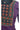 Dhabu Cotton Ajrakh Design Co-ord Stitched Suit (Top & Bottom) | Dark Violet
