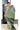 Jute Khadi Saree With Abstract Pattern Design | Dove Gray + Green