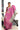 Kota Tussar Saree With Antique Zari | Dove Grey + Mulberry Pink