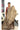 Pencil Art Tussar Saree With Embroidery Work | Mocha Beige