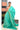 Linen Silk Saree With Jamdani Weaving | Cyan Blue