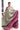Kota Tussar Saree With Antique Zari | Dove Grey + Mulberry Pink
