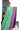 Raw Silk Saree With Royal Grid Design | Bright Teal + Royal Purple