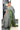 Jute Khadi Saree With Abstract Pattern Design | Dove Gray + Green